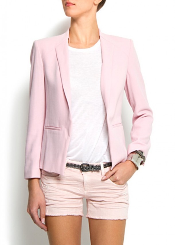 Blazer roz - Mango - 29.99 EUR