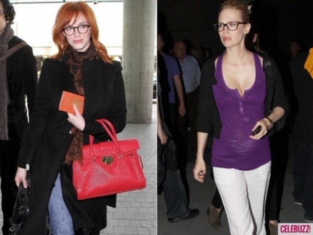 Christina Hendricks si January Jones