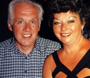 Louise alaturi de fostul ei sot