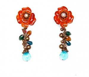 Cercei florali - Mango