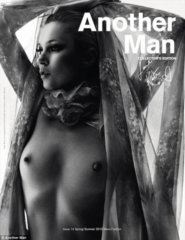 Kate Moss, pentru Another Man
