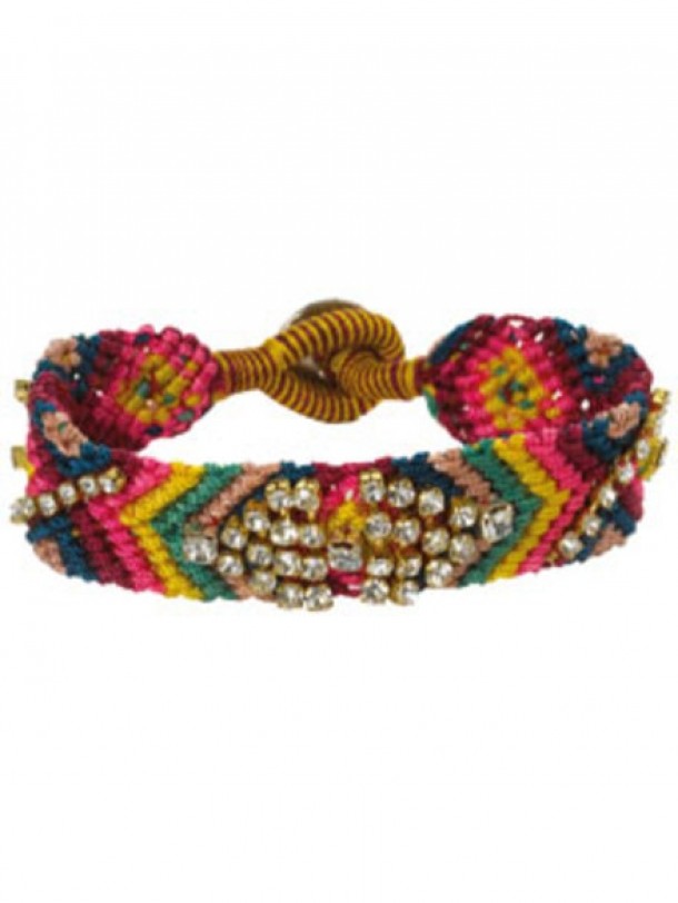 Accessorize - Rainbow Crystal Fiendship Bracelet