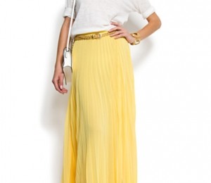Fusta maxi plisata Mango - 44.99 EUR