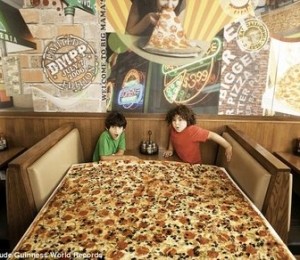 Cea mai mare pizza