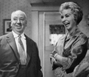 Alfred Hitchcock si Janet Leigh