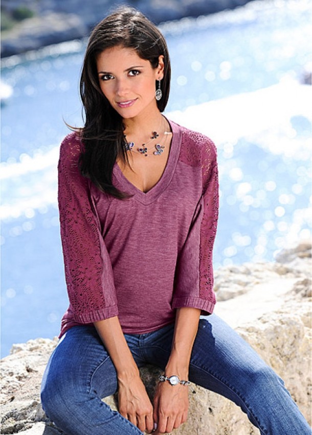 Bluza cu dantela Bonprix - 64.90 RON