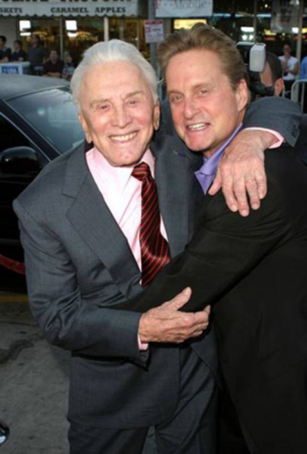 Kirk si Michael Douglas