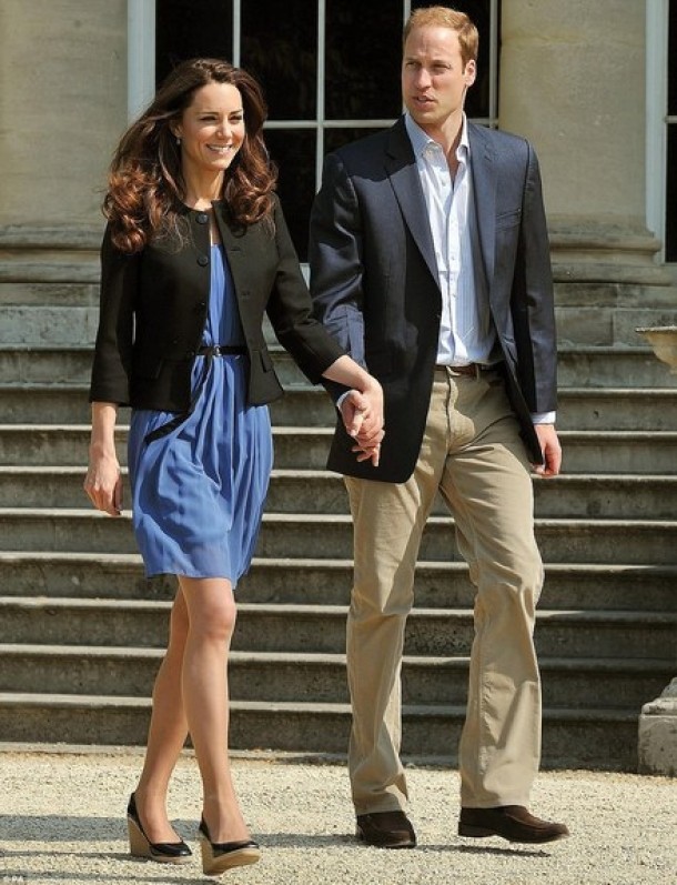 Proaspat casatoriti, la Buckingham Palace