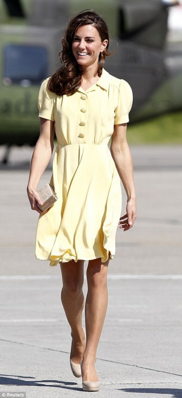 Kate, pe aeroportul din Calgary