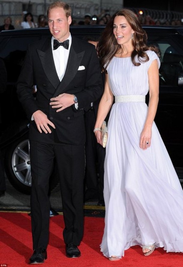 Kate si William la Belasco Theatre in Los Angeles