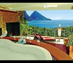 Jade Mountain, Insulele Caraibe