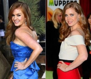 Isla Fisher si Amy Adams