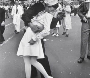 Sarutul de Alfred Eisenstaedt