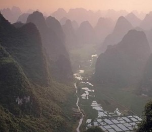 In provincia Guangxi, plimbare pe raul Li