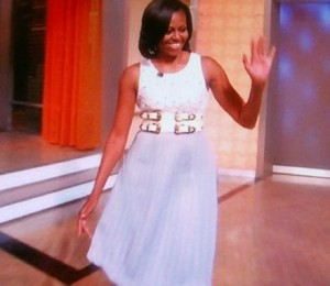 Tinuta pe care a purtat-o pentru emisiunea The View