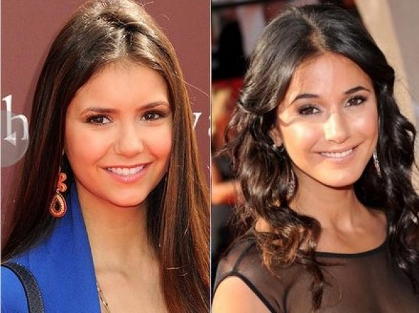 Nina Dobrev si Emmanuelle Chiriqui