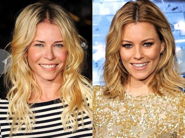 Chelsea Handler si Elizabeth Banks