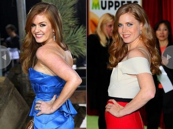 Isla Fisher si Amy Adams