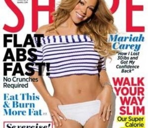 Mariah Carey, pe coperta revistei Shape