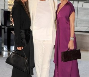 Mary-Kate si Ashley Olsen impreuna cu Lauren Hutton