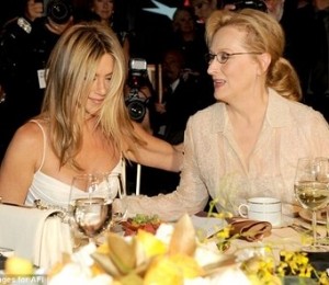 Jennifer Aniston si Meryl Streep