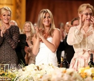 Jennifer Aniston, Meryl Streep si Melanie Griffith