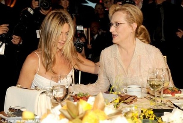 Jennifer Aniston si Meryl Streep