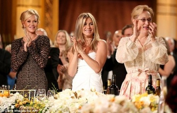 Jennifer Aniston, Meryl Streep si Melanie Griffith