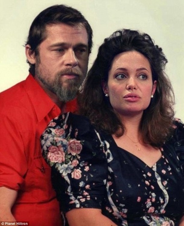 Brad Pitt si Angelina Jolie