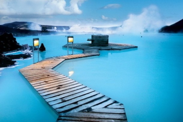 laguna albastra - Blue Lagoon, Islanda