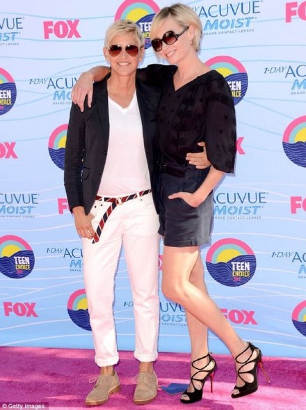 Ellen DeGeneres si Portia de Rossi