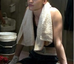 Hilary Swank in Million Dollar Baby