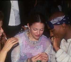 Madonna si TuPac Shakur