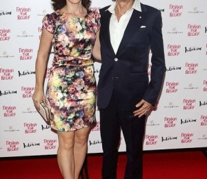 Sarah Burton si Sally Humphries si Ronnie Wood