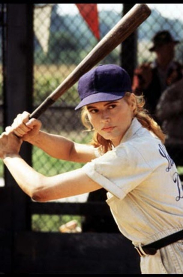 Geena Davis in A League Of Their Own