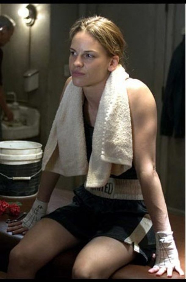 Hilary Swank in Million Dollar Baby