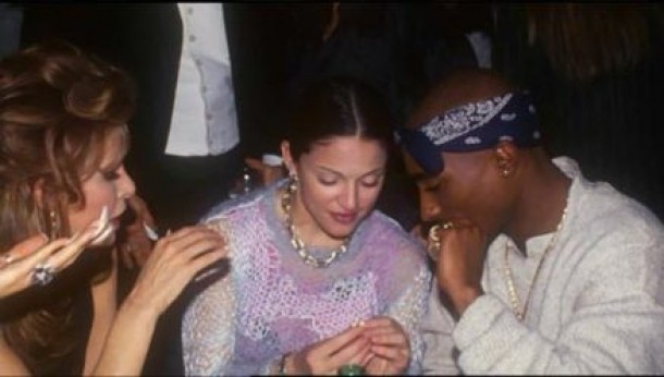 Madonna si TuPac Shakur