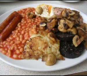 Mic dejun in Marea Britanie