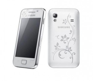Galaxy Ace Pure White La Fleur