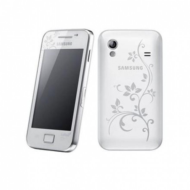 Galaxy Ace Pure White La Fleur