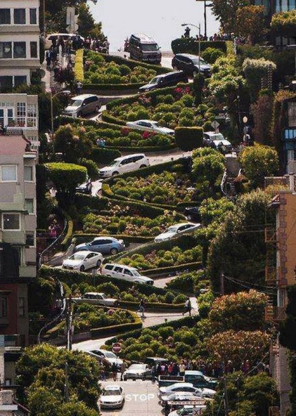 Strada Lombard, San Francisco