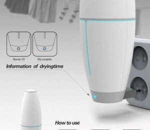 Aparat portabil care spala sosetele
