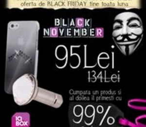 iqbox.ro, husa iPhone + bijuterie telefon, 95 lei