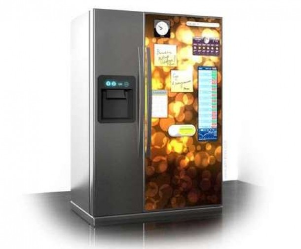 Frigider touchscreen