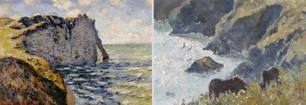 sStanga Monet, dreapta Kieron