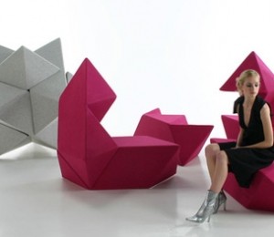 4. Canapea si birou in forma de stea-puzzle