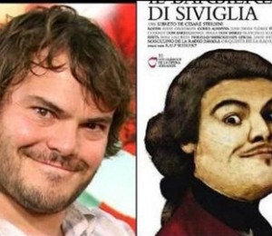 Jack Black si Barbierul din Sevilla