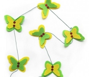 Ghirlanda cu fluturi, 10 lei, allstyle.ro