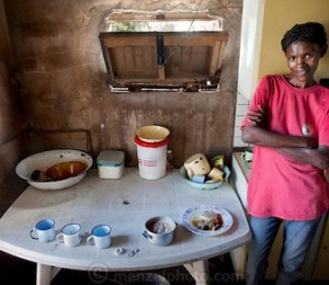 Marble Moahi, o mama care are HIV/AIDS, Botswana: 900 calorii