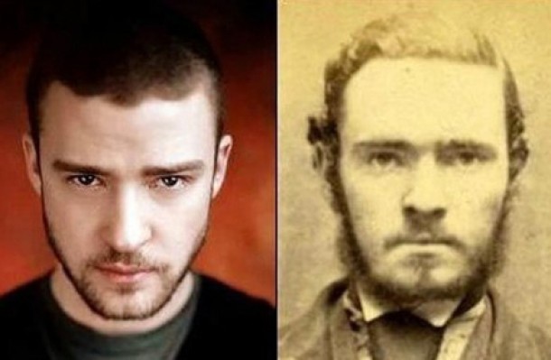 Justin Timberlake si un necunoscut